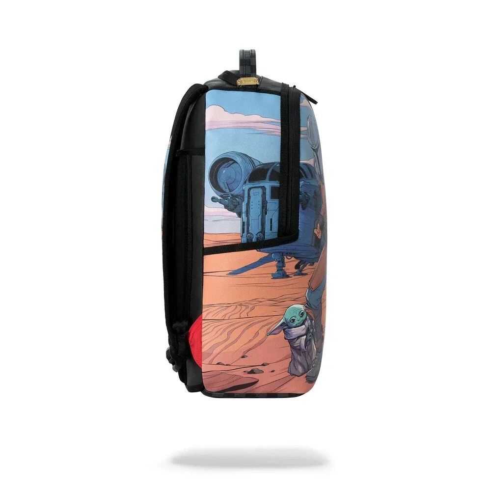 Sprayground Star Wars Mando Grogu Get To The Ship Backpack Unisex Multi SPR366